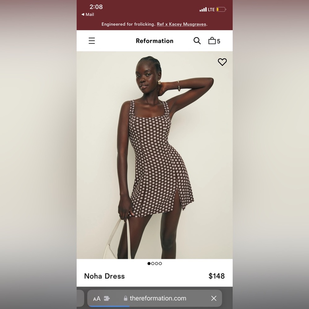 Reformation Noha Dress